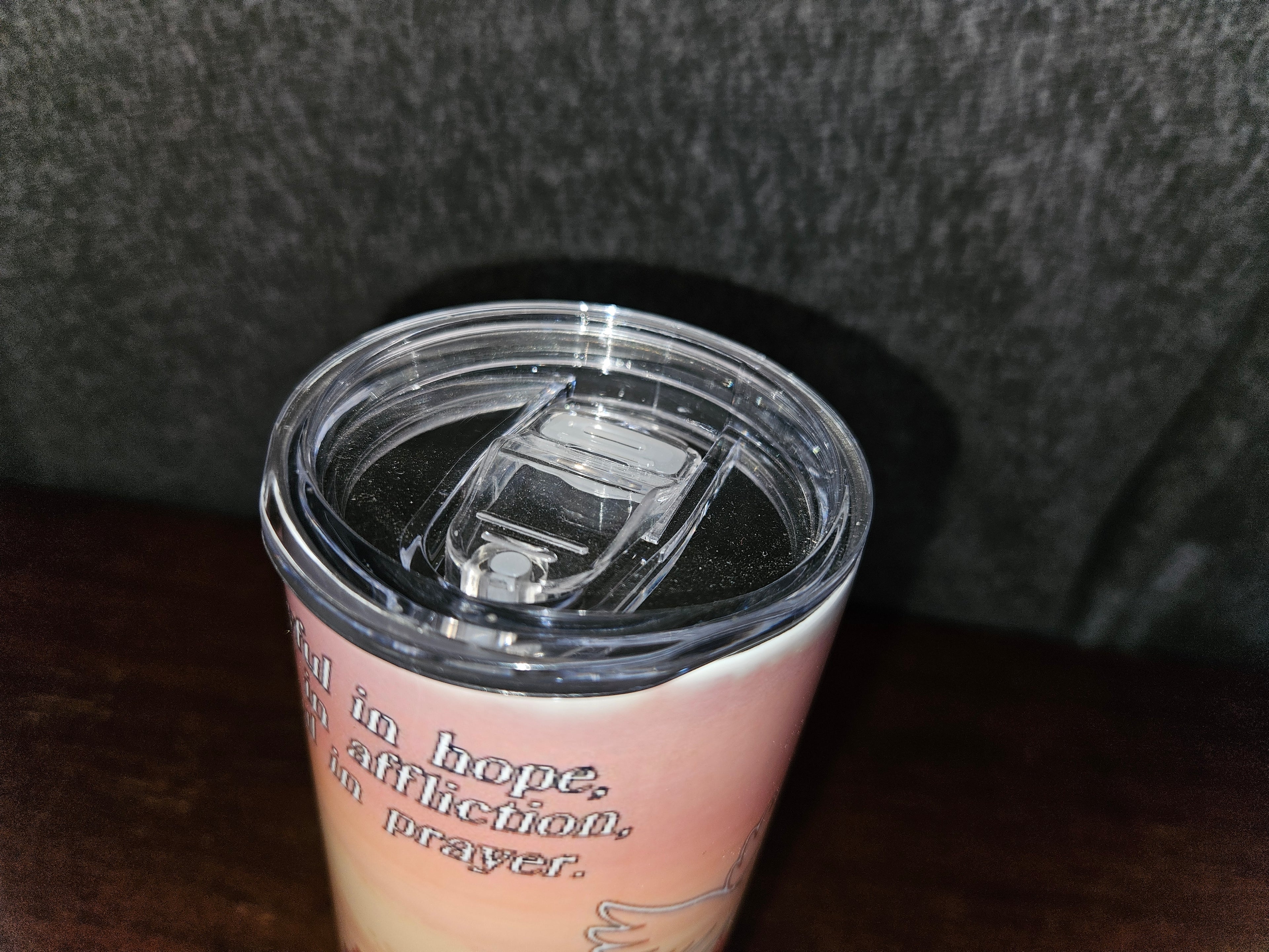 Romans 12 Travel Mug (contains flaw)