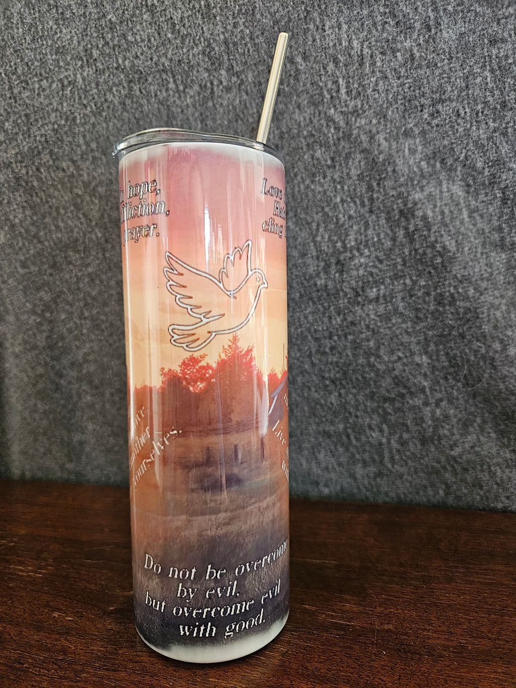 Romans 12 Travel Mug (contains flaw)