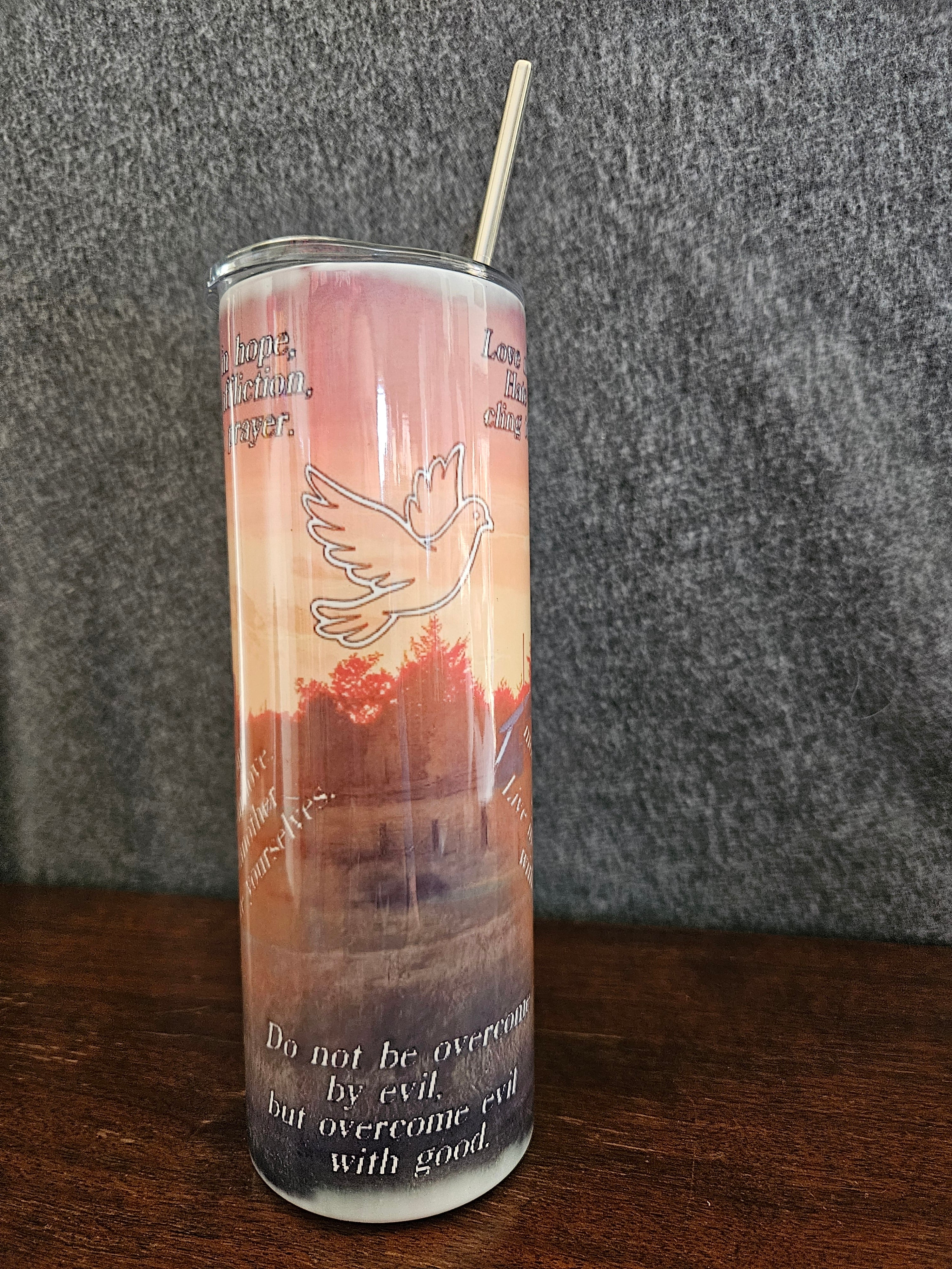 Romans 12 Travel Mug (contains flaw)