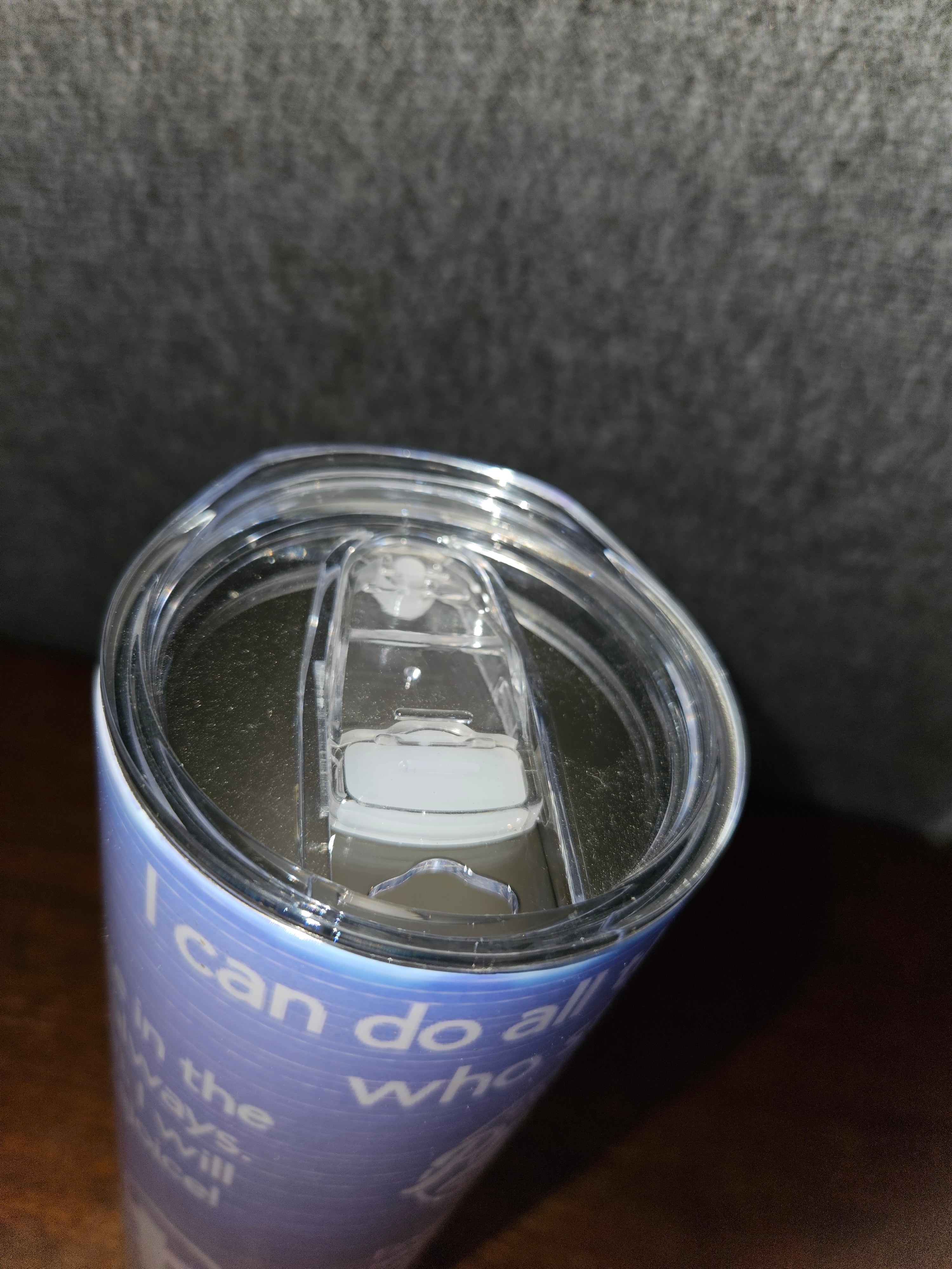 Philippians 4 Travel Mug with Straw