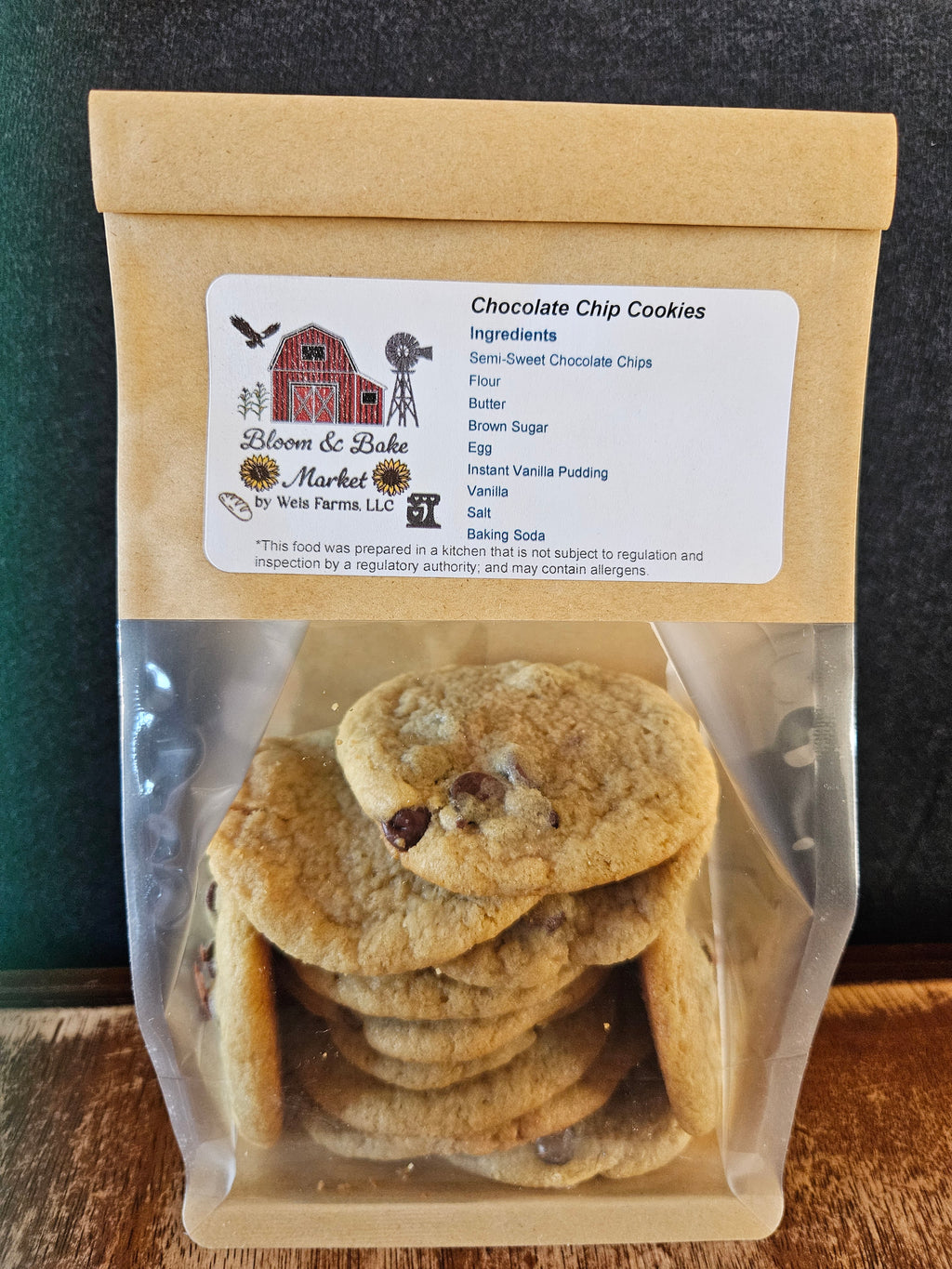 Chocolate Chip Cookies - Dozen